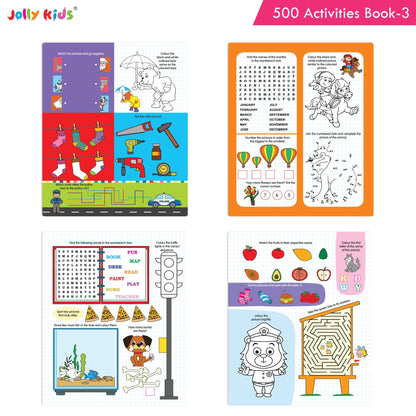 Jolly Kids 500 Activities Book 3