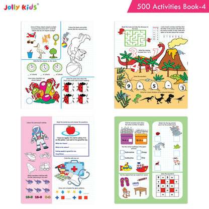 Jolly Kids 500 Activities Book 4