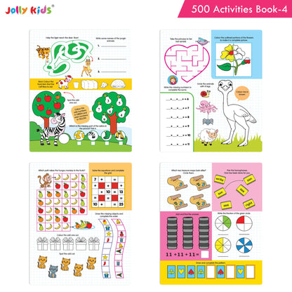 Jolly Kids 500 Activities Book 4