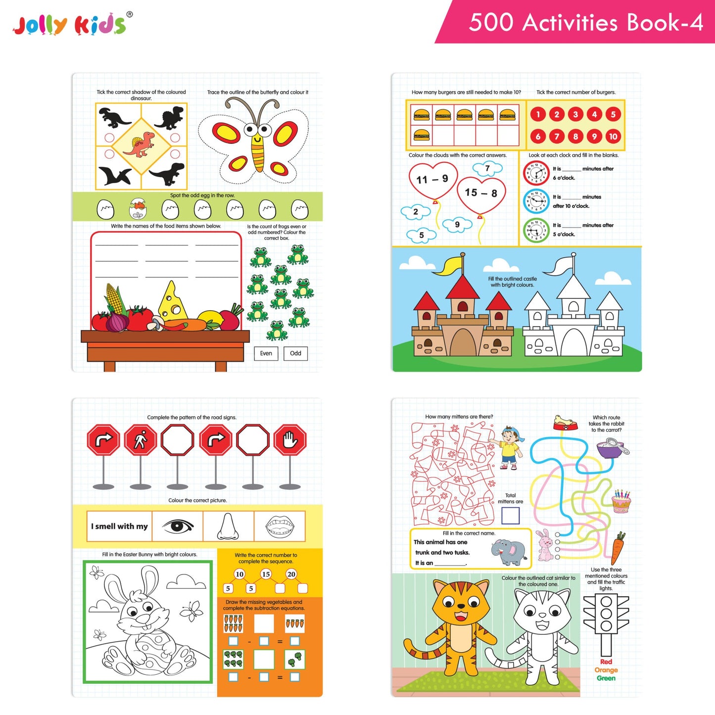 Jolly Kids 500 Activities Book 4