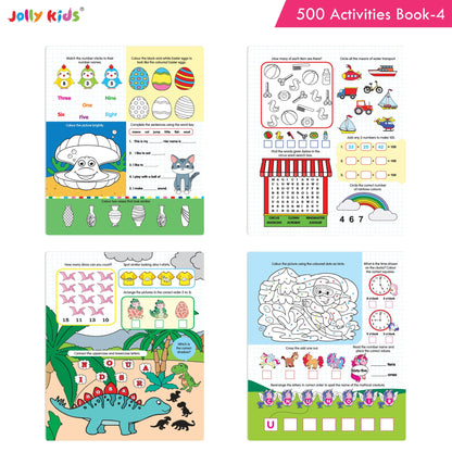 Jolly Kids 500 Activities Book 4