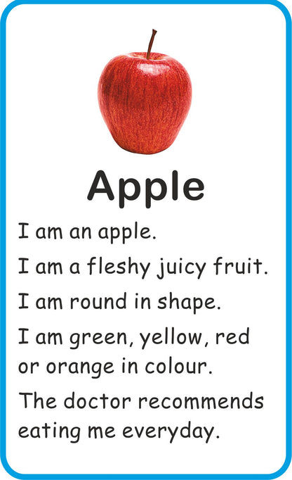 Jolly Kids Flash Card - Fruits