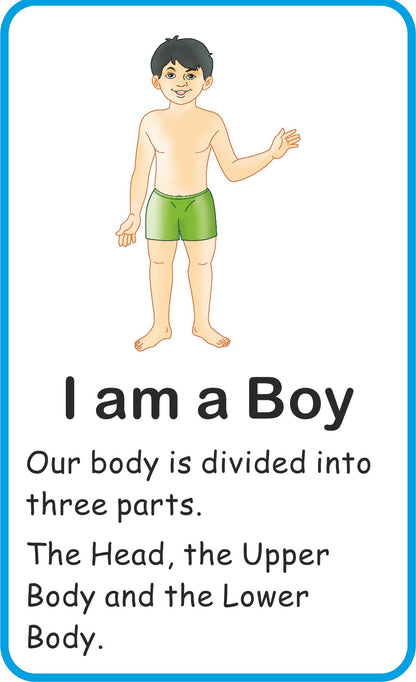 Jolly Kids Flash Card - My Body Parts