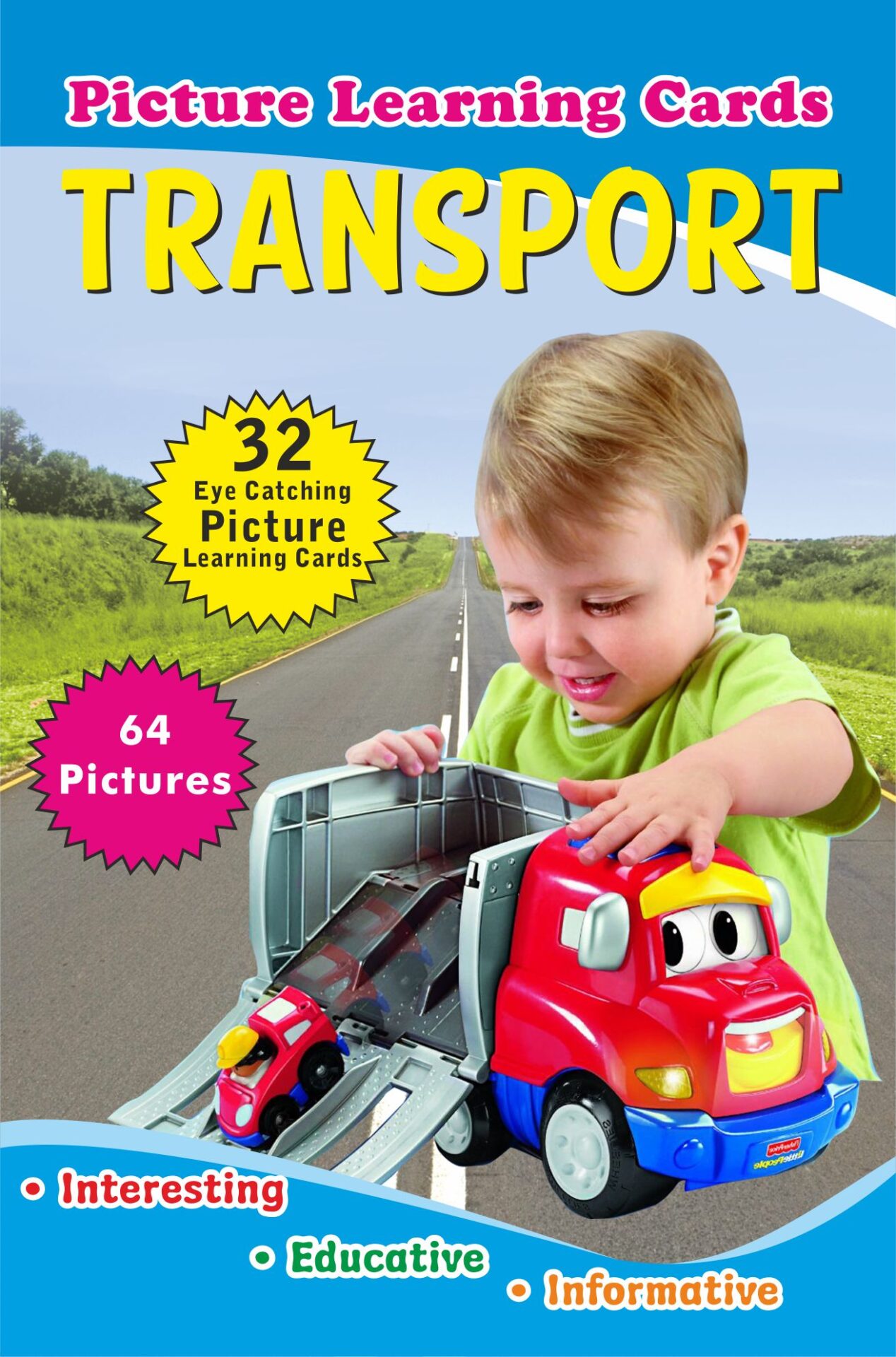 Jolly Kids Flash Card - Transports -  buy in usa 