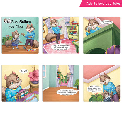 Jolly Kids Good Going Gary Character Building English Short Story Books (Set of 10) | Motivational Story Books for Kids