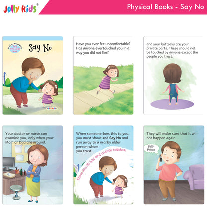 Jolly Kids Good & Happy Living The Physical Way Stories Books Set of 8| Kids learning Physical Health Activity| Ages 3-6 Years