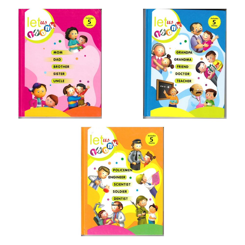 Jolly Kids Let Us Thank Hardbound Books Set of 3| Teaching A Young Child Why We Thank People in Everyday Ages 3-8 Years -  buy in usa 