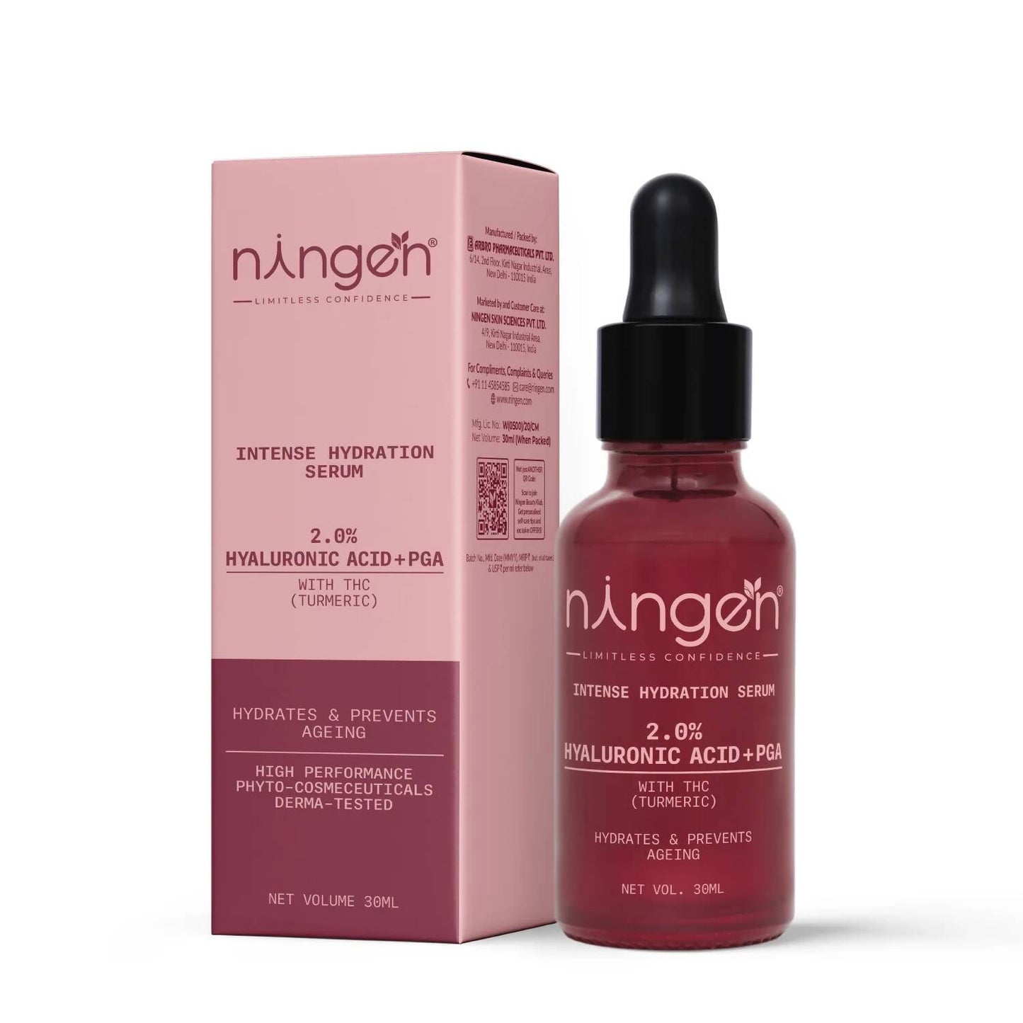 Ningen Intense Hydration Serum - 2% Hyaluronic Acid