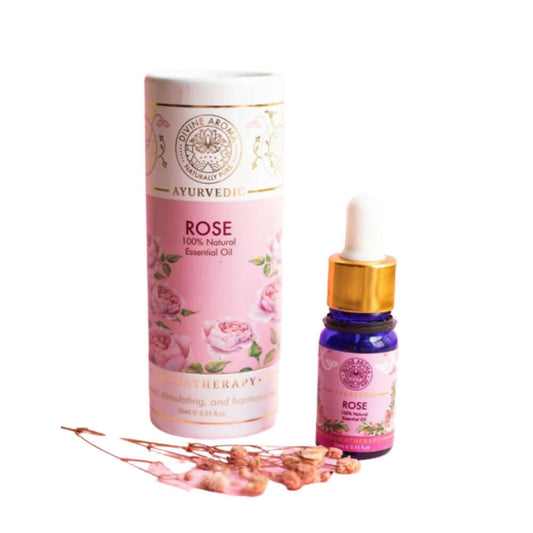 Divine Aroma 100% Natural Rose Essential Oil -  buy in usa 