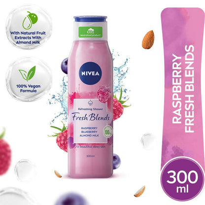 Nivea Fresh Blends Raspberry Body Wash