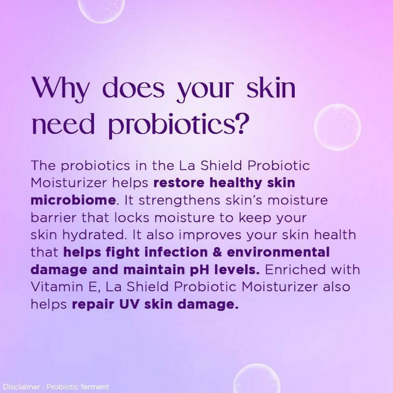 La Shield Intense Hydrating Cream Probiotic Moisturizer