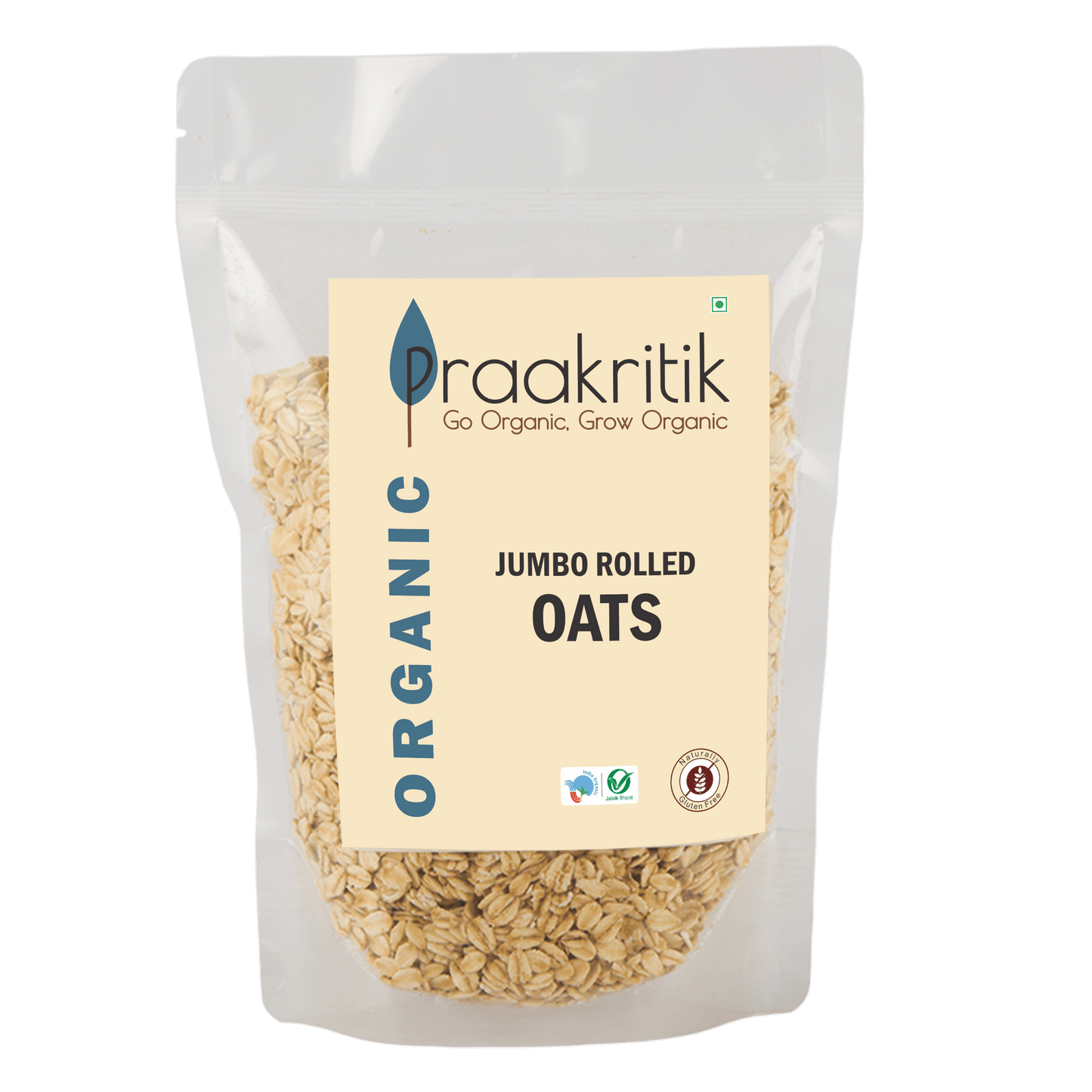 Prakritik Organic Jumbo Rolled Oats