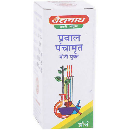 Baidyanath Jhansi Prawal Panchamrit Tablets (Moti Yukta) - buy in USA, Australia, Canada