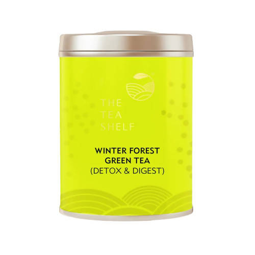 The Tea Shelf Winter Forest Green Tea - 30GM