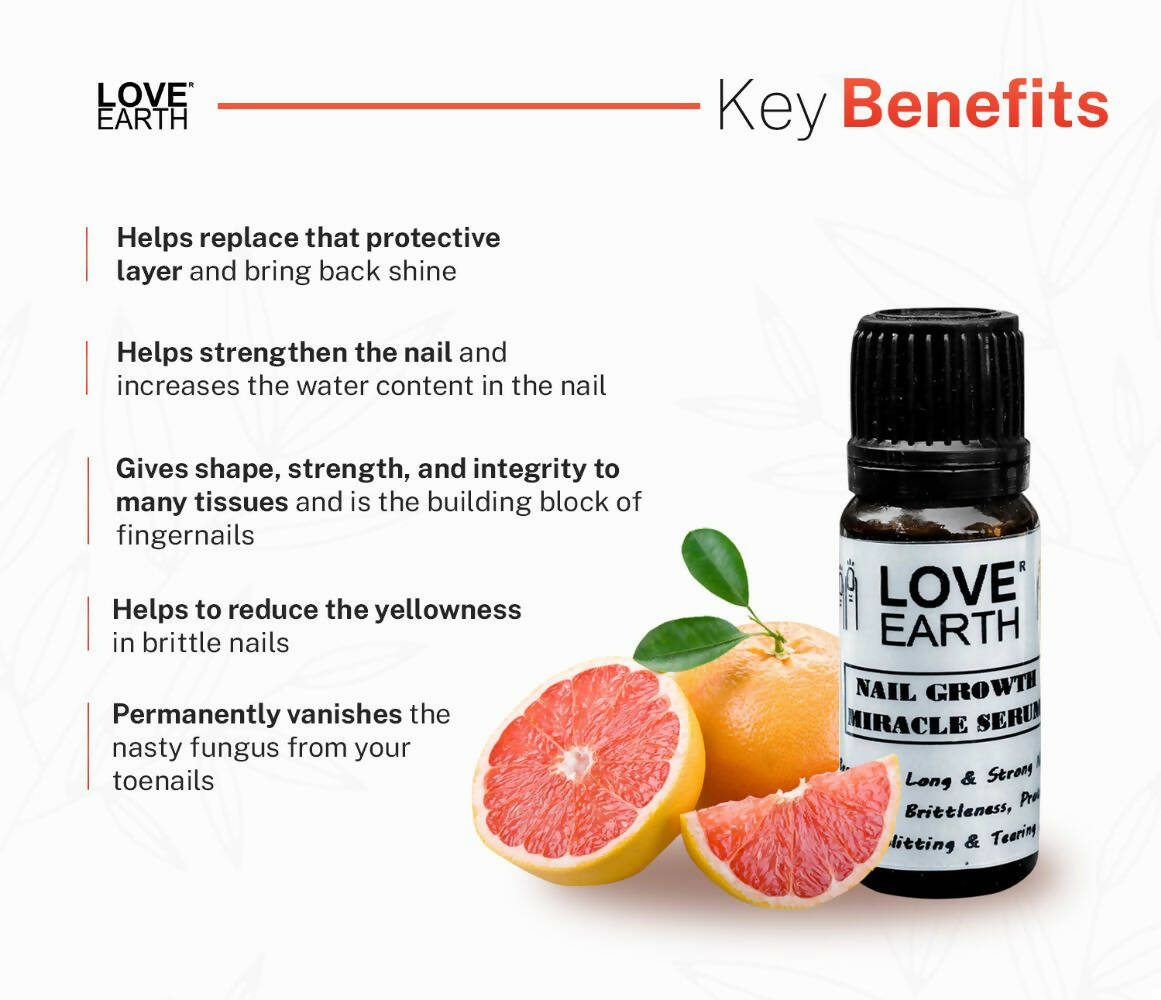 Love Earth Nail Growth Serum