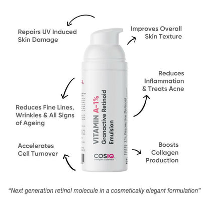 Cos-IQ Vitamin A-1% Granactive Retinoid Emulsion