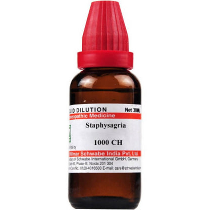 Dr. Willmar Schwabe India Staphysagria Dilution 1000ch