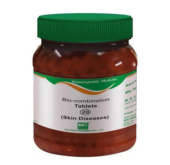 Bio India Homeopathy Bio-combination 20 Tablets