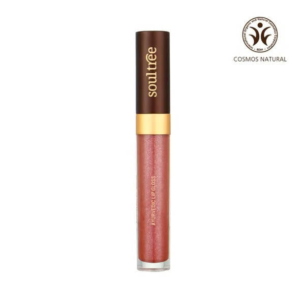 Soultree Ayurvedic Lip Gloss - Rose Dew