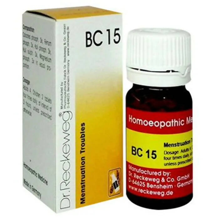 Dr. Reckeweg Bio-Combination 15 (BC 15) Tablets - usa canada australia
