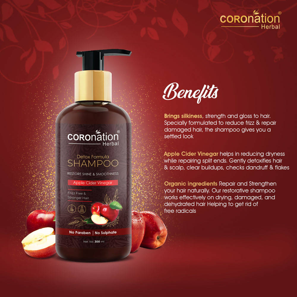 Coronation Herbal Apple Cider Vinegar Shampoo