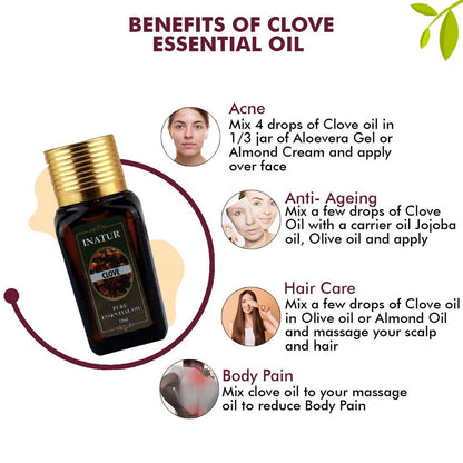 Inatur Clove Pure Essential Oil