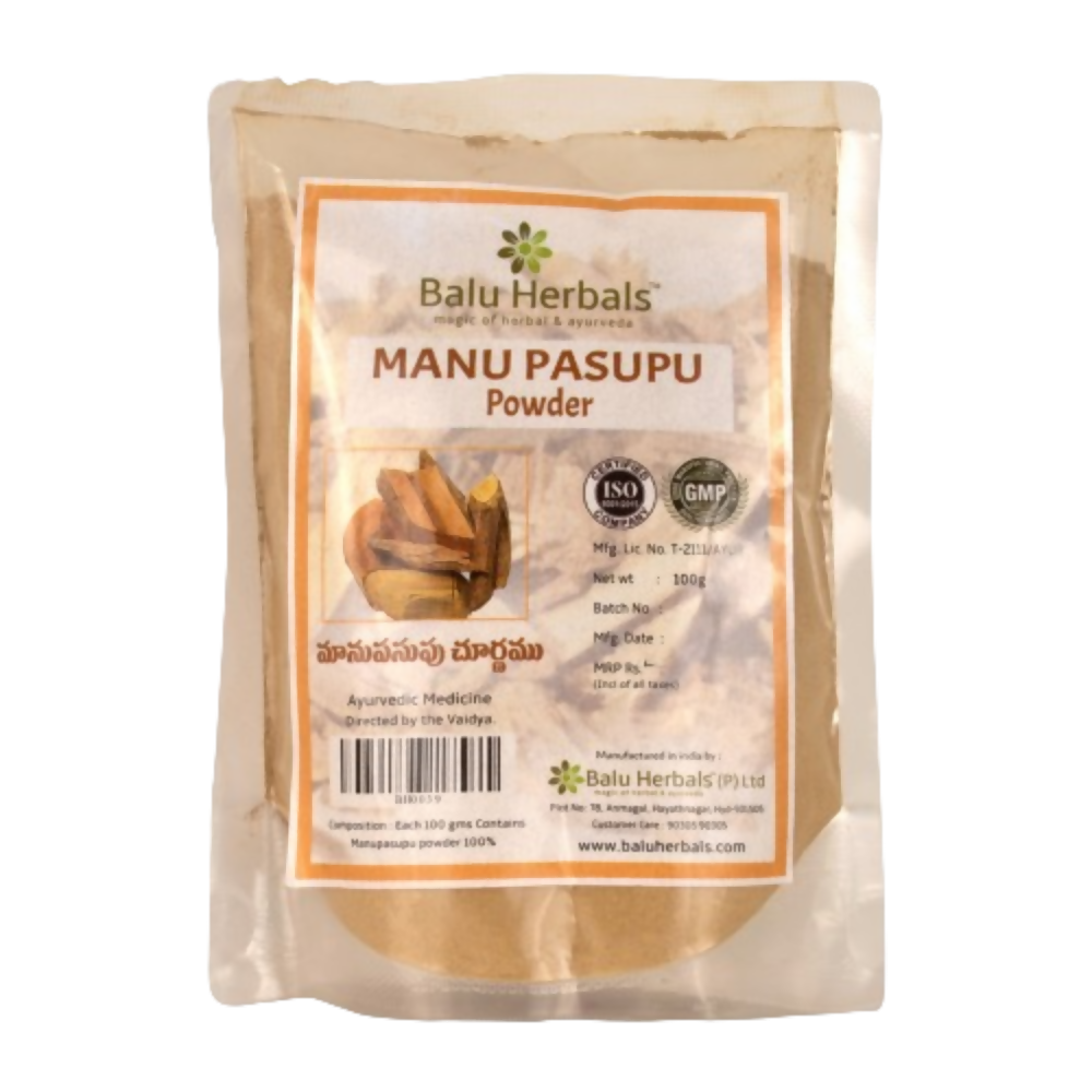 Balu Herbals Maramanjali (Manu pasupu) Powder - buy in USA, Australia, Canada