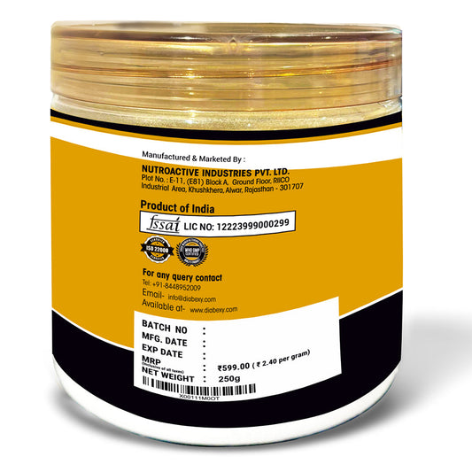 Nutroactive Keto Sugar Zero Carb Sweetener - 250GM