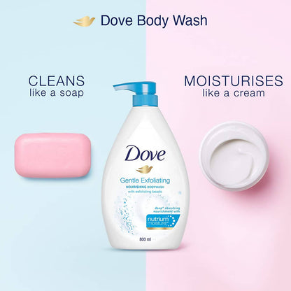 Dove Gentle Exfoliating Nourishing Body Wash