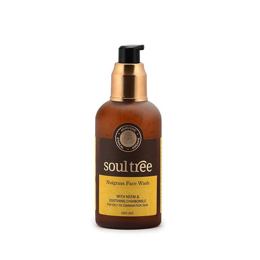 Soultree Nutgrass Face Wash With Neem & Soothing Chamomile