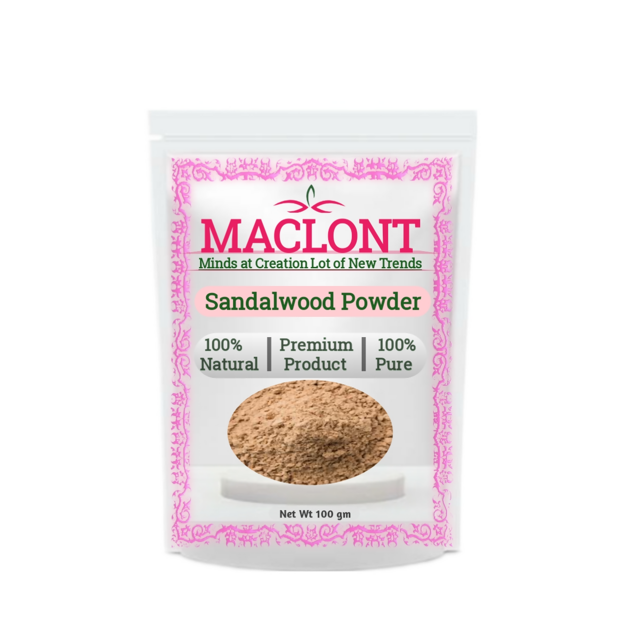 Maclont Sandal Powder - 100GM