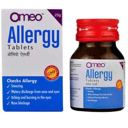 Bjain Homeopathy Omeo Allergy Tablets -  usa australia canada 