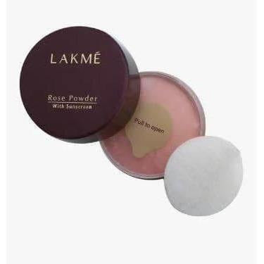 Lakme Rose Face Powder, Soft Pink, 40g