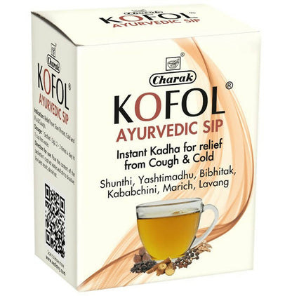 Charak Pharma Kofol Ayurvedic Sip Instant Kadha Sachet -  usa australia canada 