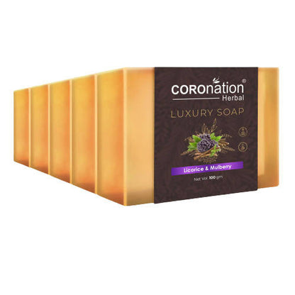 Coronation Herbal Licorice & Mulberry Luxury Soap - usa canada australia