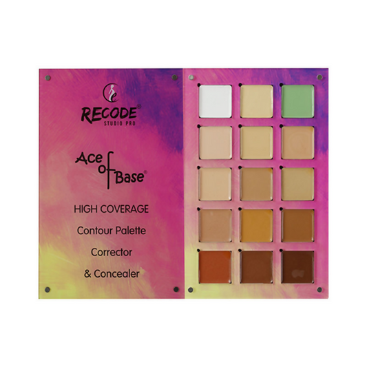 Recode Beauty Concealer, Colour Corrector & Contour Palette
