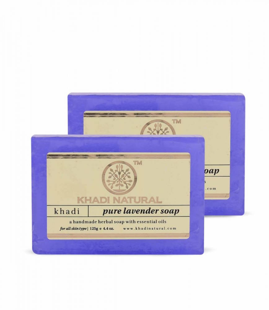 Khadi Natural Herbal Pure Lavender Soap