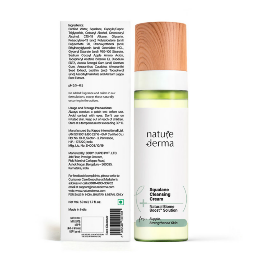 Nature Derma Squalane Cleansing Cream