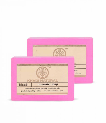 Khadi Natural Herbal Rosewater Soap