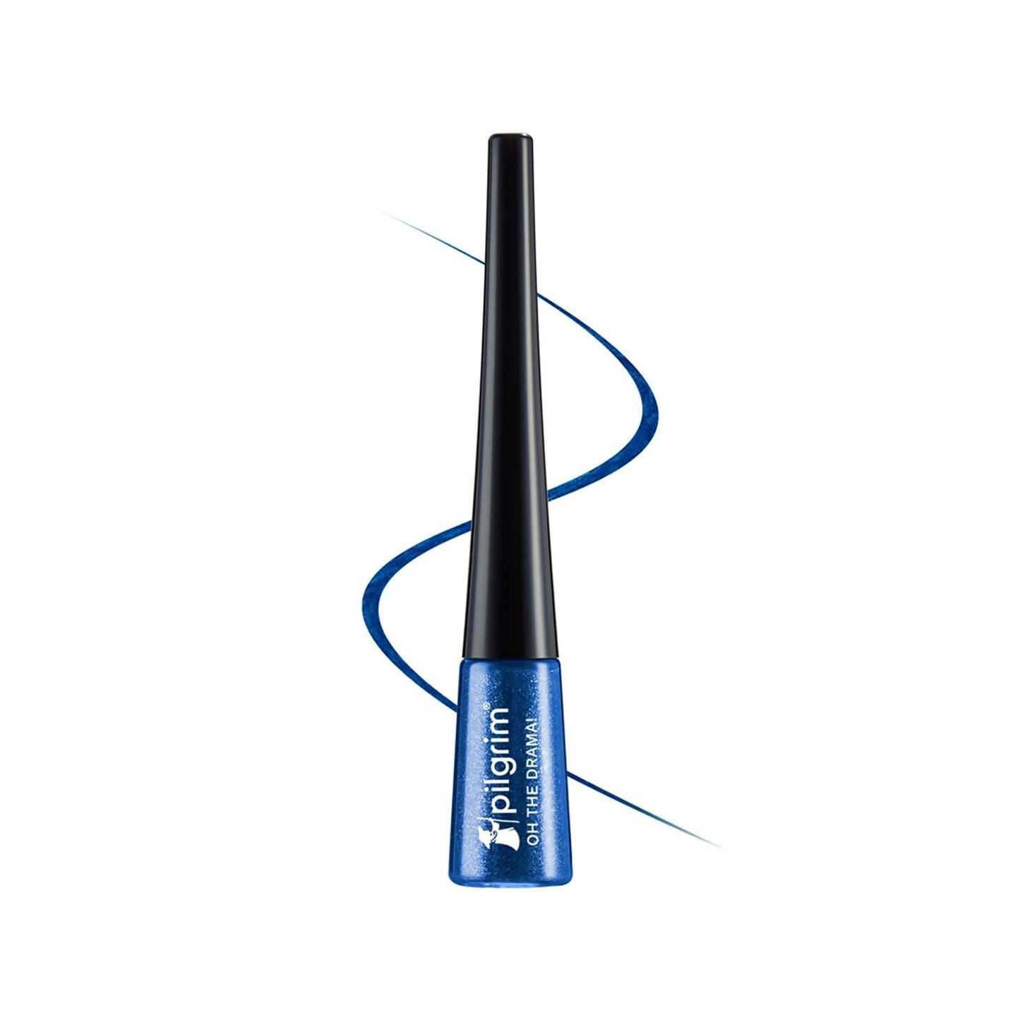 Pilgrim Metallic Eyeliner Blue Rebel, Long Lasting & Smudge Proof Enriched With Argan Oil