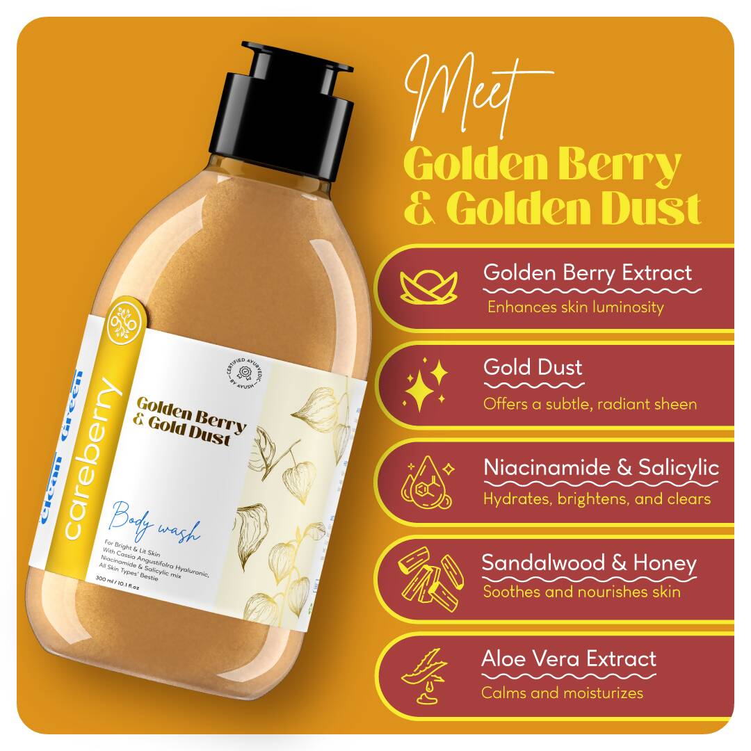 Careberry Golden Berry & Gold Dust Body Wash