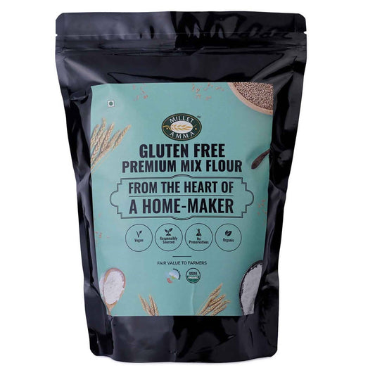 Millet Amma Organic Gluten Free Premium Mix Flour - buy in USA, Australia, Canada