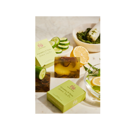 The Herb Boutique Cucumber And Neem Glycerine Soap Bar