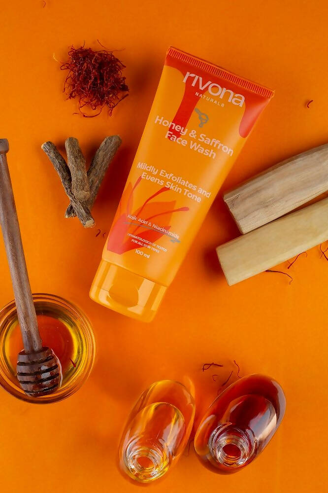 Rivona Naturals Honey & Saffron Face Wash