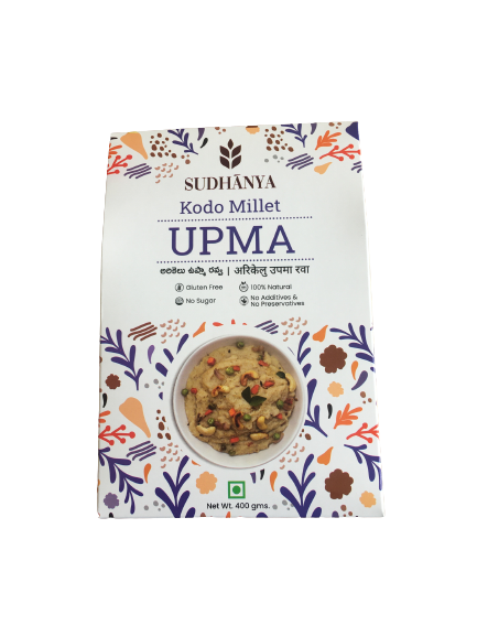 Sudhanya Organic Kodo Millet Upma Rava - BUDNE