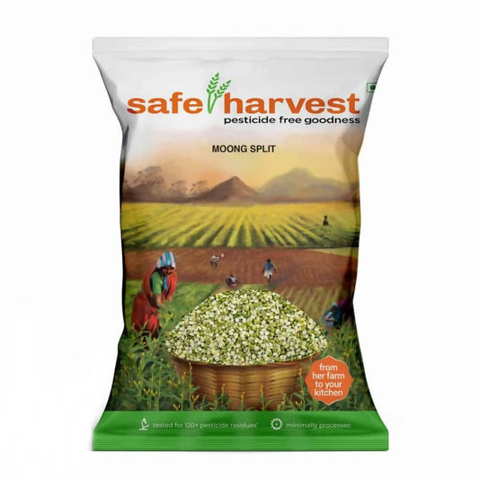 Safe Harvest Moong Split - 500GM