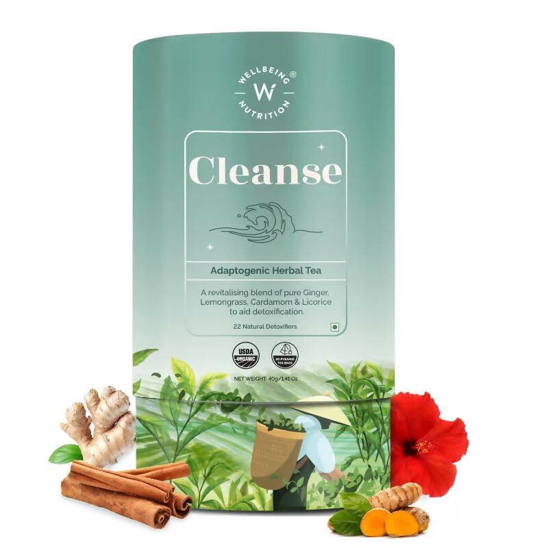 Wellbeing Nutrition Cleanse Herbal Tea - BUDNE