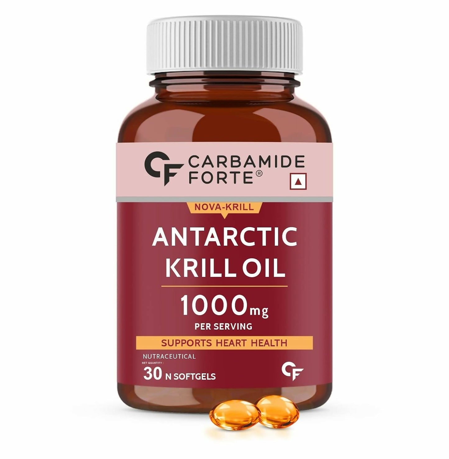 Carbamide Forte Antarctic Krill Oil 1000mg Softgels