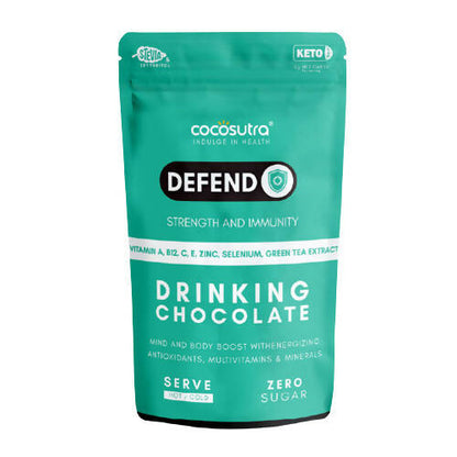 Cocosutra Lite - Defend - Sugar Free Drinking Chocolate Mix - BUDNE