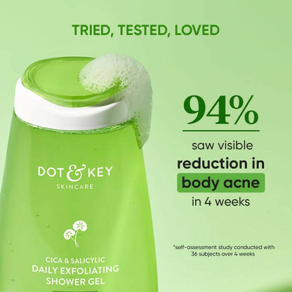 Dot & Key Cica & Salicylic Daily Exfoliating Shower Gel